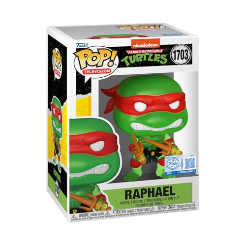 Funko Pop! Television: Teenage Mutant Ninja Turtles - Raphael (Translucent Green Special Edition) #1703