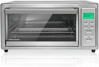 Kenmore 83521 4-slice Toaster Oven in Stainless Steel with Pizza Stone