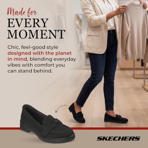 Image of Skechers Women's Cleo Taylor - Desire | Modern Casual, Loafer, Air-Cooled Memory Foam, Stretch Fit, Machine Washable, Vegan