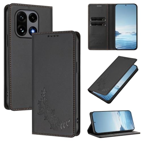 Étui Oppo Reno 11 5G antichoc évite les rayures avec son rabat en cuir