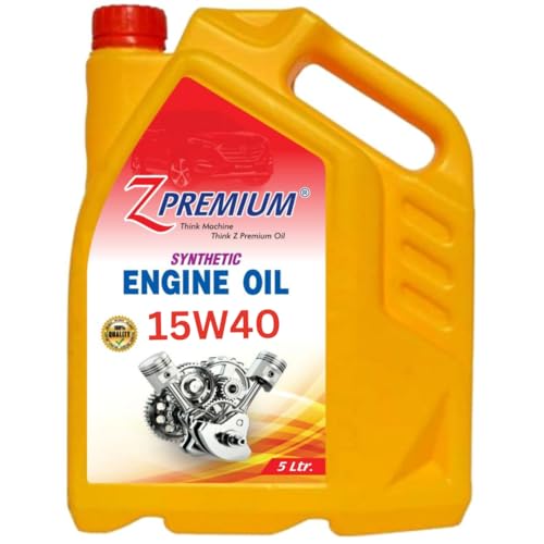 Image of ZPremium Fully Synthetic 15W40 Engine Oil, 5 Litres - Superior Performance for High-Performance Engines