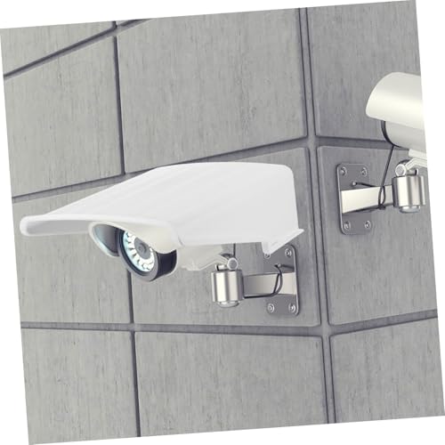 Estuche protector para cámara de seguridad exterior Homoyoyo contra sol y lluvia 5
