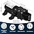 VeYocilk DC 12V Diaphragm Water Pump?0.9GPM?131Psi,Fresh Water Pump,Self Priming Sprayer Pump with Pressure Switch with 2 Hose Clamps for RV Camper Marine Boat Garden Lawn