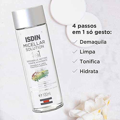 ISDIN Água Micelar 4 Em 1 Micellar Solution - 100Ml