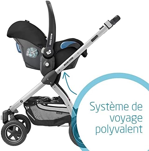 Maxi-Cosi Citi Group 0+ Baby Car Seat, Ultra Lightweight, 0-12 Months, 0-13 kg, Essential Black