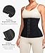Junlan Sweat Waist Trainer for Women Sauna Waist Trainer for Working Out(Blue,Small)