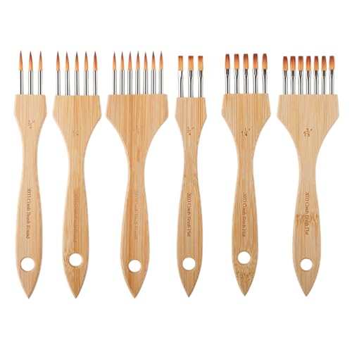 Pincel múltiple, aplicación Suave consistente, Nylon, Textura Profesional de de Lana de Nylon, Pincel de Acuarela, múltiples Superficies, para Adultos para Adultos Fabricantes de de cerámi