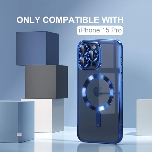 Image of Misea Magnetic for iPhone 15 Pro Case Compatible with MagSafe
