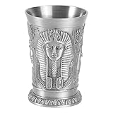 Chupito de Metal: diseño llamativo y de alta calidad pueden durar varios años, brindándote una gran experiencia de bebida buen sentido de la elegancia.