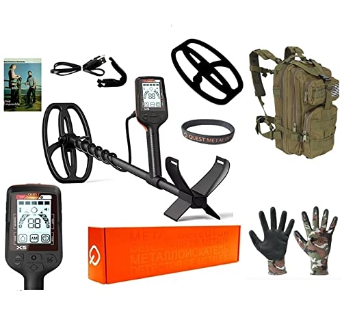 Cosa comprende l'offerta: Maxxistore® - Quest X5 Metal detector piastra 9 x 5\