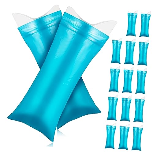 Mikikit 16Pcs Portable Disposable Urinal Bags Unisex Pee Bags for Travel Camping and Traffic Jams Lightweight Ergonomic Design Capacity for Adults Easy to Fold Carry