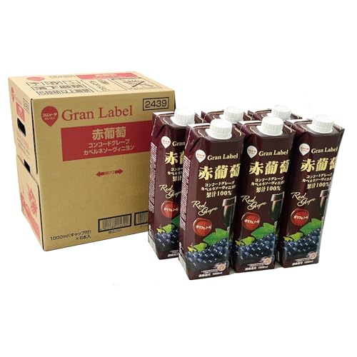 スジャータ めいらく 赤葡萄 1000ml