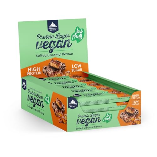 Multipower Vegan Protein Layer Salted Caramel Riegel 15er