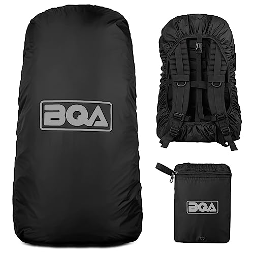 BQA Funda Impermeable para Mochila (10-70L), Funda Lluvia para Mochilas Escolares para Camping Senderismo Excursionismo