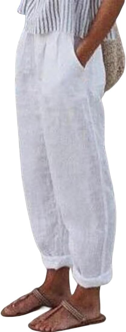 ZOCANIA floral printed beach pants with elastic waist pockets