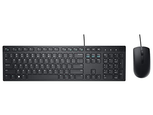 Teclados De Computadora, Personal Computer Dell Kit de Teclado y Mouse Óptico M300C, Alámbrico, USB 2.0, Español.