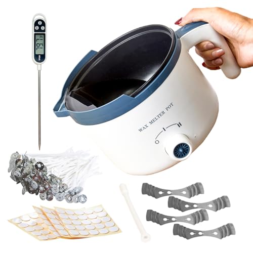 Ksedcon Wax Melter for Candle Making with Thermometer, Elect...