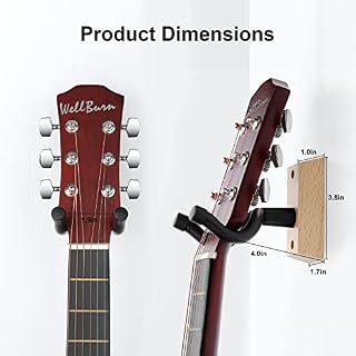 Support Guitare Mural, NUOSIYA 2 pièces Classique Porte Guitare pour Basses, Acoustique Guitare, Banjo, Mandoline… - Les Beatles, Paul McCartney, John Lennon, RIngo Starr, George Harrison Support Guitare Mural, NUOSIYA 2 pièces Classique Porte Guitare pour Basses, Acoustique Guitare, Banjo, Mandoline… – Image 6