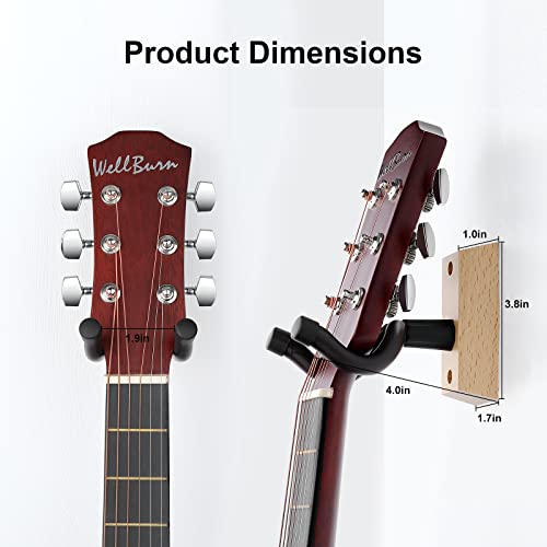 Support Guitare Mural, NUOSIYA 2 pièces Classique Porte Guitare pour Basses, Acoustique Guitare, Banjo, Mandoline… - Les Beatles, Paul McCartney, John Lennon, RIngo Starr, George Harrison Support Guitare Mural, NUOSIYA 2 pièces Classique Porte Guitare pour Basses, Acoustique Guitare, Banjo, Mandoline… – Image 7