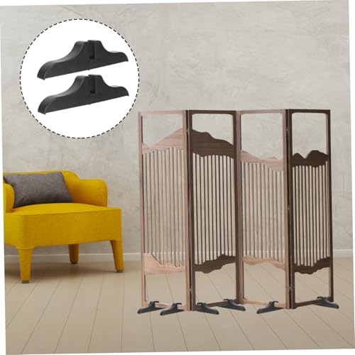 Paravent qui tombe ? Solution avec ces pieds noirs renforcés - 7