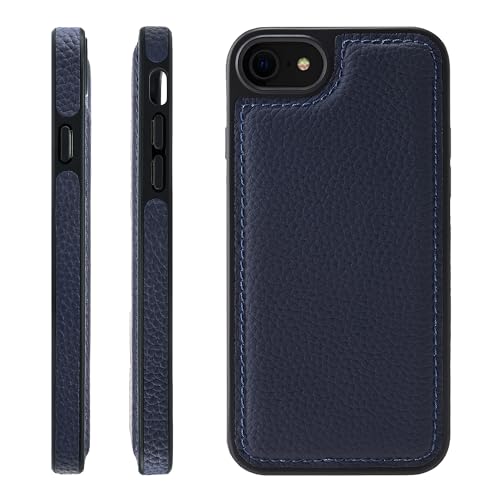 HANATORA for iPhone 8 7 SE3 SE2 (3 2) P[X {v ϏՌ op[^ X}zP[X X}z ʖ{v VNU[ Mtg lCr[ WPG-8SE-Navy