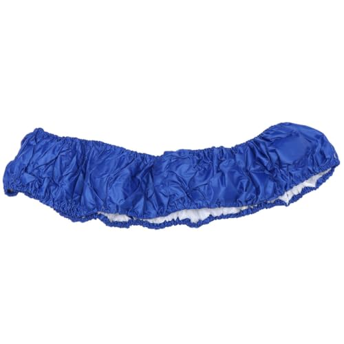 Cama elástica de 40'' más segura con este cubre muelles azul de esponja
