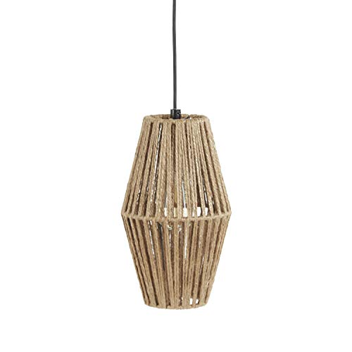 Silverwood CPLW1044E Pendant Light, 7" L x 7" W x 12" H in, Brown