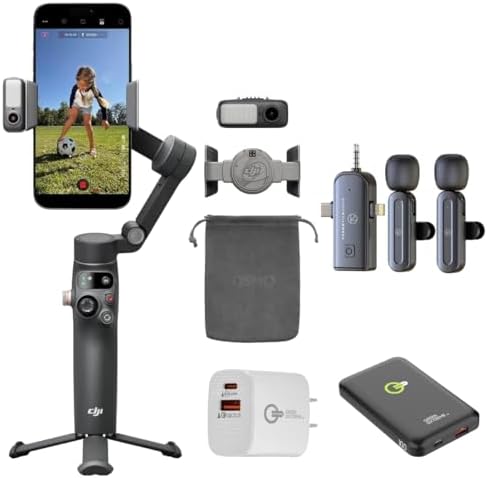 DJI Osmo Mobile 8 Gimbal Stabilizer for Phone, Native Tracking wi...