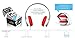 ECOOPRO Lightweight Portable Stereo Headphones Headset Earphones for MP3,MP4,PC,Tablet,Most Smartphone White