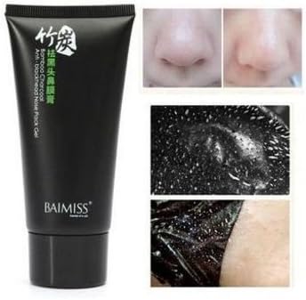BAIMISS Bamboo Charcoal Facial Blackhead Removal Mask Astringent Pore Cleaning Nose Comedo by STMarket