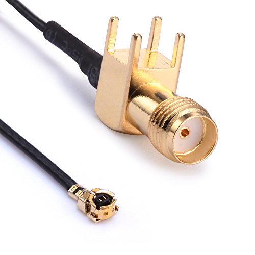 AWINLI Adapter Kabel RG1.13 IPEX zu SMA-KWE weibliches WIFI/GSM/3G/GPS Dediziertes Modul Kabel 15cm