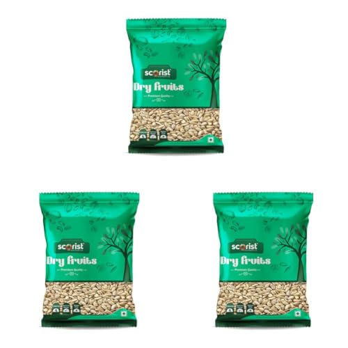 Image of Scorist Premium Sunflower Seeds 1Kg I Sunflower Seeds for Eating | Diet Food | Healthy Snack | Raw seeds | Weight management | Source of Antioxidants (Pack of 3)
