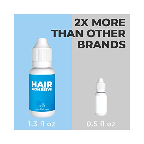 image for Glued Extra-Strength Wig Glue | Light Hold Hair Replacement Adhesive f