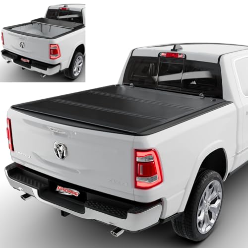 Ryaxes FRP Hard Low Profile Tonneau Cover for 2009-2026 Dodge Ram 1500,…