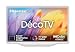 Hisense 43S5DQ Deco TV, 108cm (42 Zoll), UHD QLED, HDR10, Dolby Atmos, QLED Colour, 60Hz, DVB-T2+C+S2 Tuner, WiFi, HDMI, Gallerie Mode, Kunst-Inspiriertes Design, Rauschreduzierung, DTS Virtual: X