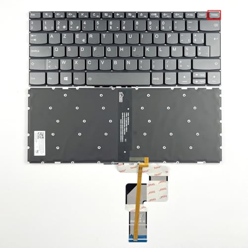 Clavier belge pour Lenovo IdeaPad 3-14 afin de remplacer des touches défectueuses ou usées