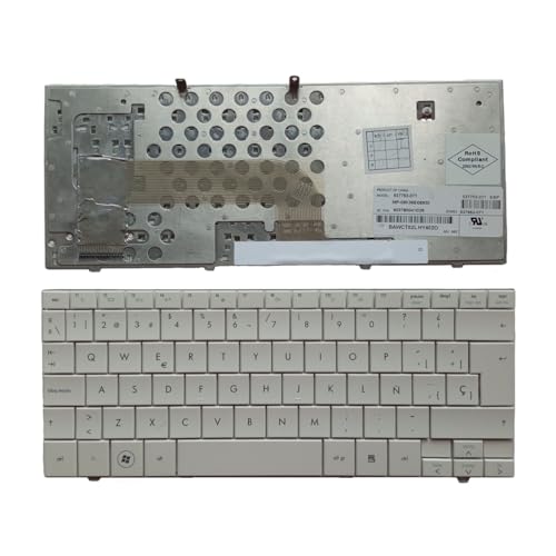 FDMOZRE US UI �X�y�C���� ���e�� �A���u �u���W�� �m�[�g�p�\�R���L�[�{�[�h HP �p Compaq for Mini110 110-1000 102 �v���T���I CQ10-100(SP �z���C�g)
