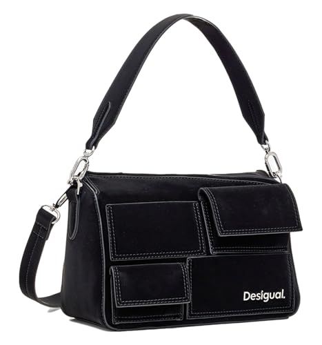 Sac à main Desigual Pocket Phuket compact en similicuir noir - 2