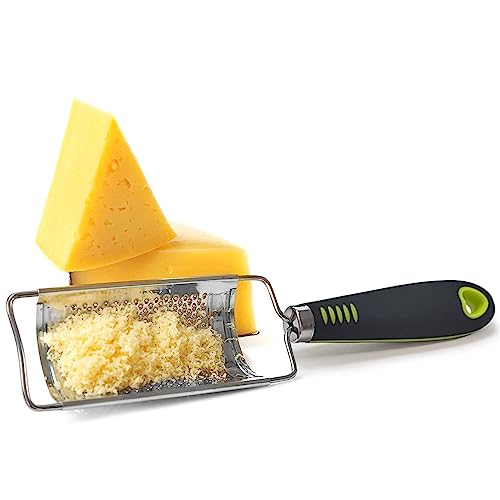 Alltop Food Graters For Cheese,Nutmeg,Potato,Ginger And Garlic,Cirtrus,Hand-Held Stainless Steel Zester For Kitchen - Pro Multi-Purpose Gadgets,Set Of 3 Grinders #TOP2