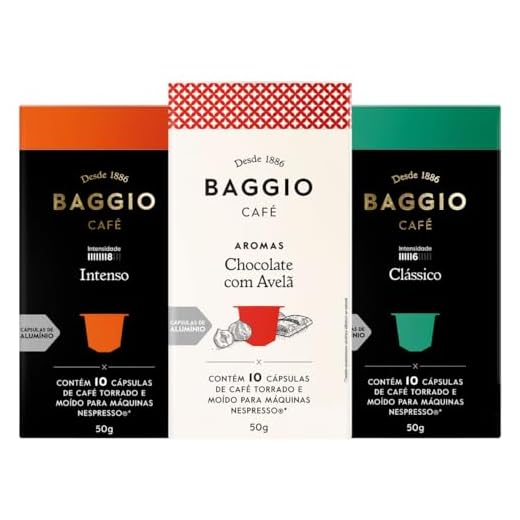 Kit 30 Cápsulas Cafe Gourmet Baggio Cafeteira