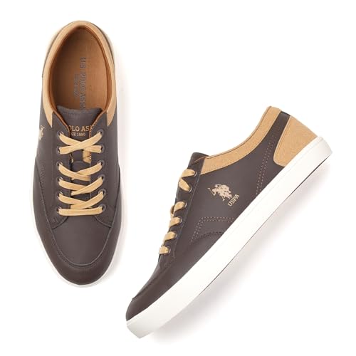 Image of USPA|Monton|Stylish Casual Sneaker Shoes for Man Brown