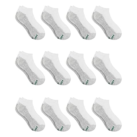 Hanes Boys Extra Durable No Show Athletic Socks Cover