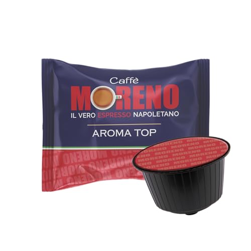 [COMPATIBILITÀ TOTALE] Capsule Caffe’ Moreno perfettamente compatibili con macchine Nescafé* Dolce Gusto*, per un espresso fatto in casa buono come quello dei migliori bar