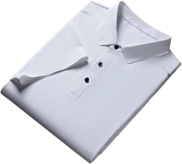 Mens Golf Polo Shirts Short Sleeve Quickly Dry Collared Tennis Casual Shirt for Men