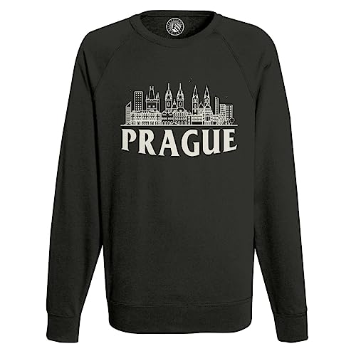 Sweat Homme Prague au style minimaliste inspiré par la culture tchèque