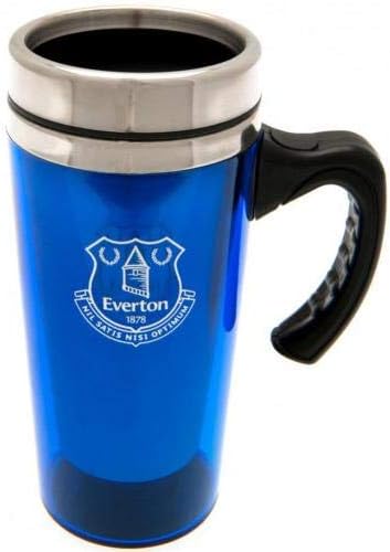 Everton FC Football Aluminium Travel Journey Mugs with Handle