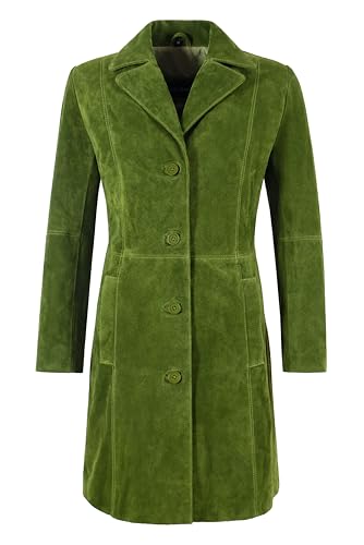 Manteau en cuir pour femme : oubliez le teint terne avec ce trench en daim
