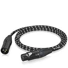 PROFESSIONAL GRADE: Say goodbye to the confusion of XLR cable specs with our Good-Quality3.0m microphone cable designed for studio and touring environments. RELIABLE CONNECTION: Experience peace of mind with Neutrik 3-pin XLR connectors and balanced ...