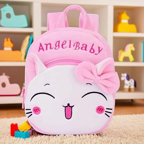 Image of ADISA Kids Backpack Toddler Bag Back Pack Plush Cartoon for Girls and Boys 1-5 Years
