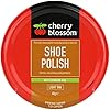 Cherry Blossom Shoe Polish Light Tan 40g, Brown